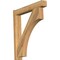 Ekena Millwork Westlake Block Rough Sawn Outlooker, Western Red Cedar, 6"W x 34"D x 38"H OUT06X34X38WTL05RWR - alternate 1